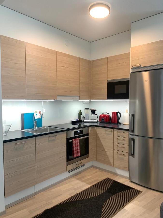 Modern City Apartment With Sauna Nearby The Airport Vanda Eksteriør bilde